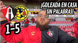 ATLAS VS AMÉRICA 15 ¡NOS GOLEAN EN CASA [upl. by Vivianna]