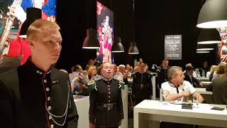 HMKG Musikk Basel military tattoo 2017 Bruremars fra Lødingen [upl. by Aynotal]