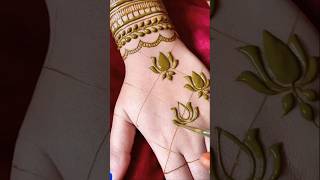 Lotus ✨✨🌺 henna design Mehndi design ✨mehndi [upl. by Pleione]