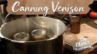 CANNING VENISON  Old Fashioned Pressure Canning Venison [upl. by Laurie824]