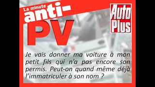 Immatriculer sa voiture  de nouvelles obligations [upl. by Justinn]