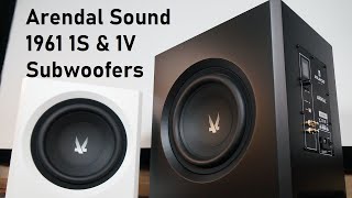 Arendal Sound 1961 Subwoofer Review Discussion [upl. by Eilyab439]