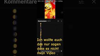 Das ist nicht mein Video [upl. by Dona]