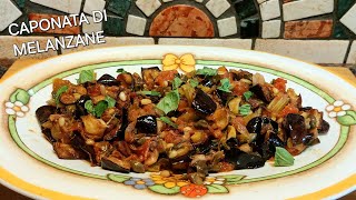 CAPONATA DI MELANZANE 🍆🍆 La ricetta perfetta🤩 [upl. by Saiff]