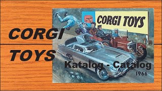 CORGI TOYS Catalog 1966 Katalog HD [upl. by Semaj]