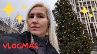 VLOGMAS 1  Předvánoční nákupy a dny volna ✨ [upl. by Russian822]