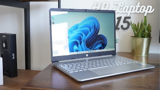 HP 15 Laptop 2022 Review and Unboxing  Intel 12th Gen [upl. by Wynne392]