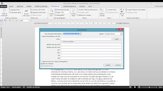 Tutorial Cómo crear referencias bibliográficas de forma sencilla y rápida en word [upl. by Haimaj]