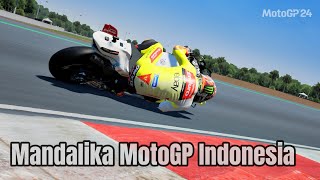 Marco Bezzecchi full race Mandalika MotoGP 2024  MotoGP 24 [upl. by Llewej440]