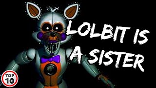 Top 10 FNAF Lolbit Facts [upl. by Naid]