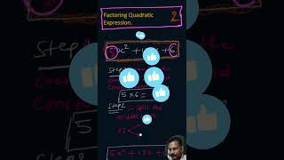 Middle Term Splitting Made Easy  Quick Math Trick [upl. by Yruam]