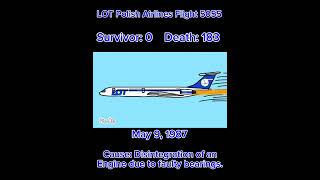 LOT Polish Airlines Flight 5055 planecrash sadstory poland shorts [upl. by Salakcin111]