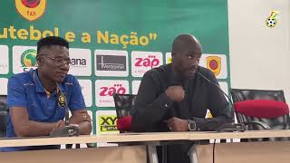 ANGOLA VRS GHANA POST MATCH PRESSER [upl. by Reamy50]