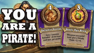 Pirates Announcement Season 8 Hearthstone Battlegrounds [upl. by Wilinski]