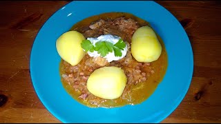 Krautfleisch mit SalzkartoffelnSzegediner Gulasch [upl. by Alahs]