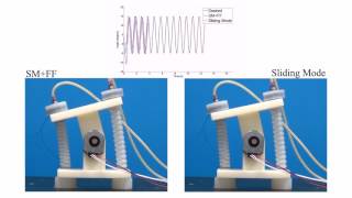 Feedforward Augmented Sliding Mode Control of Antagonistic Soft Muscles [upl. by Onaled]