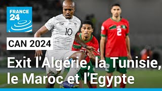 CAN 2024  Aucune équipe du Maghreb en quarts de finale une première depuis plus de 10 ans [upl. by Eberto]