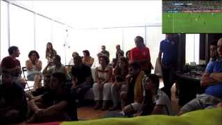 Germany vs Argentina 2014 World Cup Final  113 Mario Götze Goal Reaction and Celebration [upl. by Huskamp586]