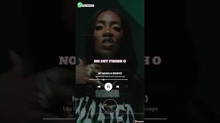 No wahala Remix  1da Banton Kizz Daniel amp Tiwa Savage Lyrics Video music xyzbca viral [upl. by Paton]