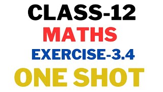 Ex34  Q1  Maths Class 12 NCERT Solutions Chapter 3 Matrices 202324 [upl. by Anos]