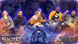 Agents of Shield  5x20 The One Who Will Save Us All  Group Reaction [upl. by Lachance]