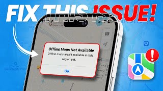 How to Fix Apple Maps “Offline Map Not Available in Your Region” Issue [upl. by Brace]