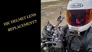 HJC CS 15 Helmet LensVisor removal and replacement hjcphilippines hjchelmets [upl. by Esinaj]