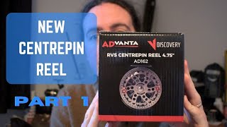 NEW Angling Direct Centrepin Reel  Spooling up with line  Part 1 [upl. by Earahc]