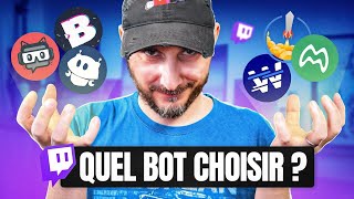 Quel ChatBot Choisir pour Twitch  ou YouTube Kick [upl. by Egwan]