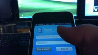 Teamviewer sur son iPod Touch et iPhone 30 ou plus [upl. by Anileba178]