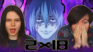 OH GIVE HIM A FING BREAK ðŸ˜¡ Jujutsu Kaisen Season 2 Episode 18 REACTION amp REVIEW YUJI VS MAHITO [upl. by Suzanne]