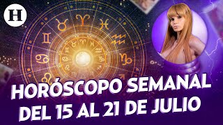 Horóscopos de la semana con Mhoni Vidente del 15 al 21 de julio [upl. by Thorndike]