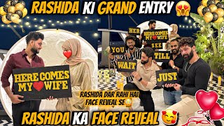 Rashida Ki Grand Entry Face Reveal Me 😍 Rashida Dar Rahi Hai Face Reveal  Fokats  Abresh amp Zeeshan [upl. by Renick]