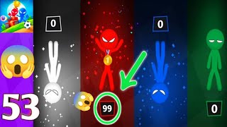 Stickman Party Chaos REACHES 99 Points [upl. by Otrebireh]