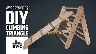 How to make a DIY Pikler climbing triangle [upl. by Dylane]