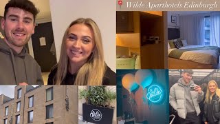 WILDE APARTHOTELS by STAYCITY Grassmarket Edinburgh Tour  Vlog [upl. by Enialahs356]