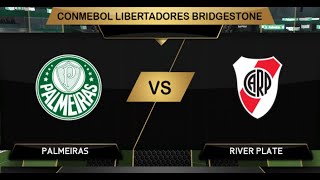 PALMEIRAS x RIVER PLATE Volta 4ªDe Final LIBERTADORES [upl. by Katrine]