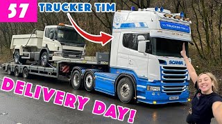 Trucker Tim Delivers My NEW TRUCK [upl. by Veronique838]