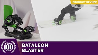 Bataleon Blaster 2023 Snowboard Binding Review [upl. by Akitan]