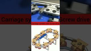 Carriage system with Screw drive shorts virals physics [upl. by Goraud]