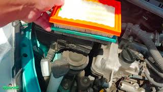 How To Replace The Air Filter For 2012 Toyota Prius [upl. by Kcirdneh]