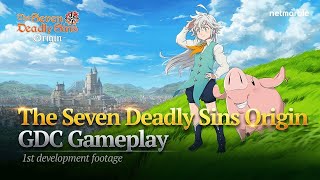 The Seven Deadly Sins Origin 일곱 개의 대죄 오리진  GDC 2023 gameplay preview trailer [upl. by Fording147]