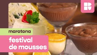 Mousse para todos os GOSTOS com Ana Maria e Paola Carosella  MARATONA  RECEITAS [upl. by Bokaj]