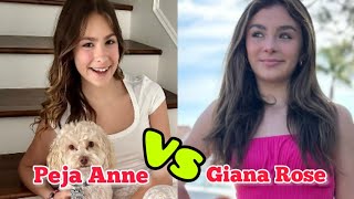 Giana Rose Vs Peja Anne Rock Squad Biography Dating Lifestyle Age Height Weight Net Worth [upl. by Ahsimed]