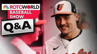 Fantasy MLB QampA w Eric Samulski and James Schiano 7924  Rotoworld Baseball Show  NBC Sports [upl. by Edak]