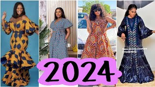 Modèles Africaine 2024 Best model longue Robe Pagne FemmeBazin  Ankara Styles Maxi Dress ⭐TOP 15 [upl. by Troc]