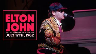 Elton John  Live in Detroit July 17th 1982  2024 UPGRADE [upl. by Esemaj]