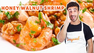 Honey Walnut Shrimp Recipe 🍯🍤 Crispy Tender Shrimp amp Creamy Sauce [upl. by Prudence]