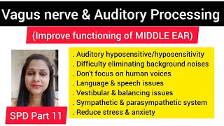 Vagus nerve amp Auditory Processingactivate parasympathetic nervous systemactivate middle eaR [upl. by Egroj]