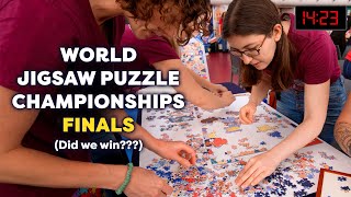 The epic finals of the World Jigsaw Puzzle Championships [upl. by Alboran]